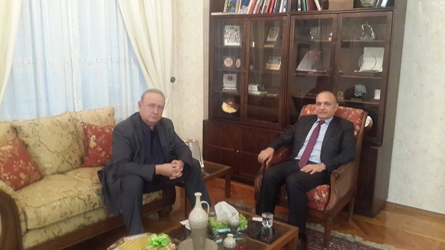 RJBC Deputy Chairman, Director Mr. Kononenko Has Formal Meeting with Ambassador Extraordinary and Plenipotentiary of Hashemite Kingdom of Jordan to Russian Federation H.E. Mr. Amjad Adaileh