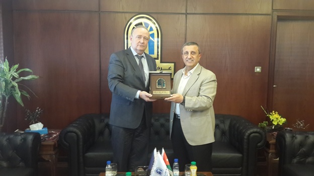 RJBC Deputy Chairman and Director Mr. Kononenko, Chairman of Amman Chamber of Commerce, Senator H.E. Mr. Issa H. Murad